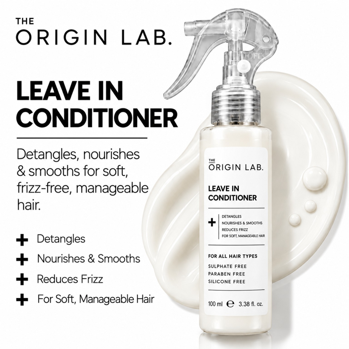 The Origin Lab. Leave-In Conditioner – 100 ml