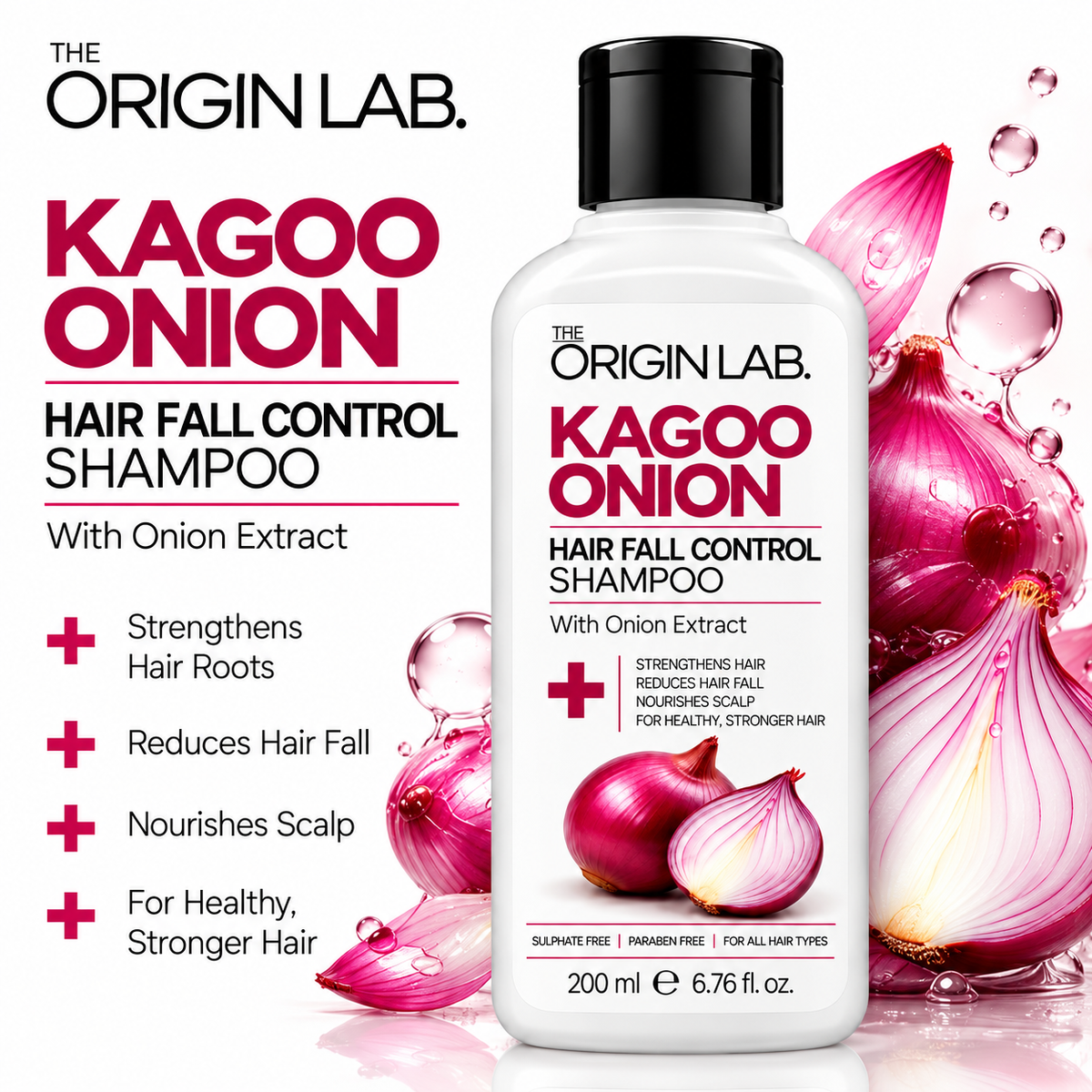 The Origin Lab. Kagoo Onion Hair Fall Control 200ML