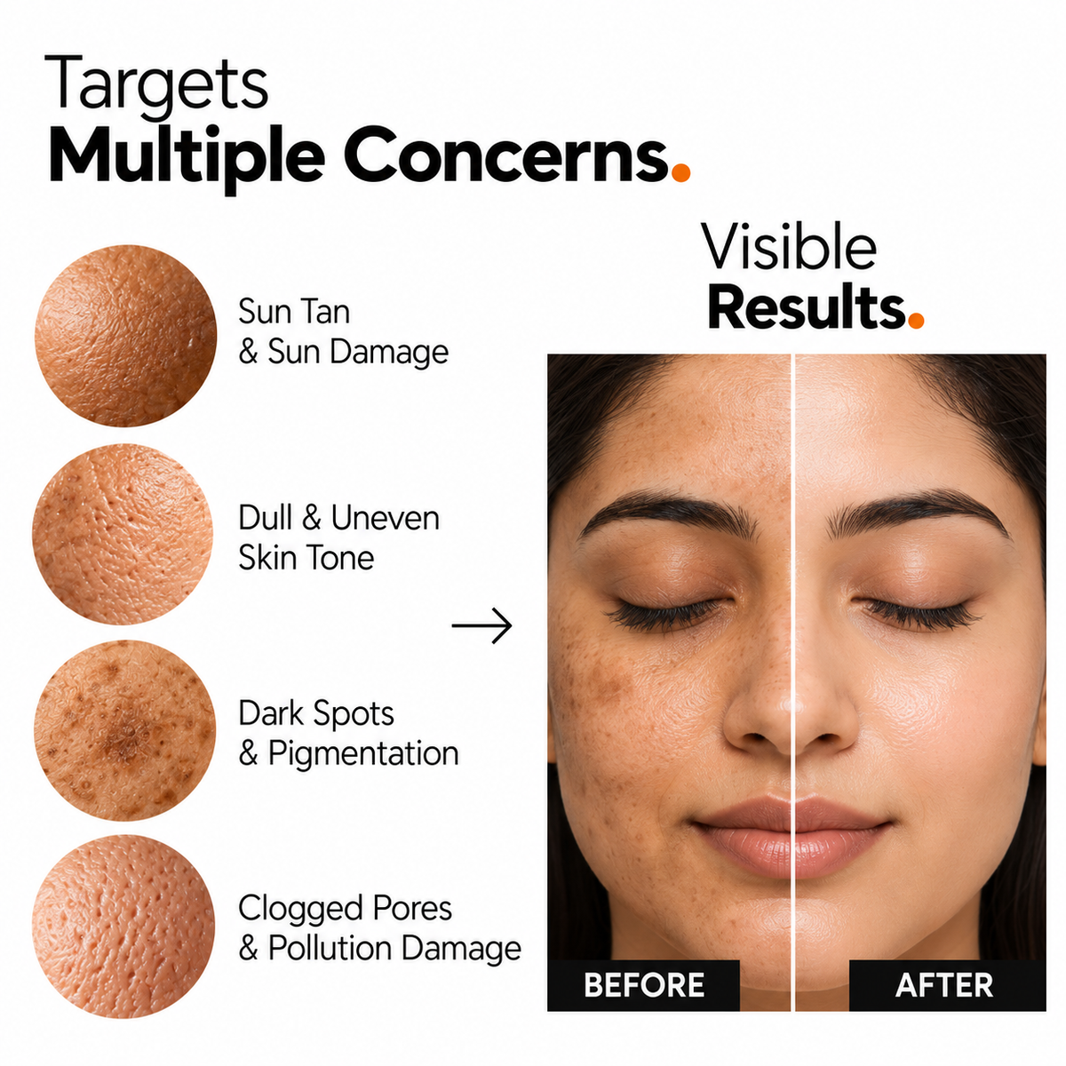 The Origin Lab. D-Tan Face Pack – Niacinamide & Kaolin Clay | 100 g