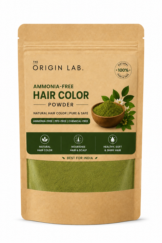 The Origin Lab Ammonia-Free Hair Color Powder – Natural Hair Color