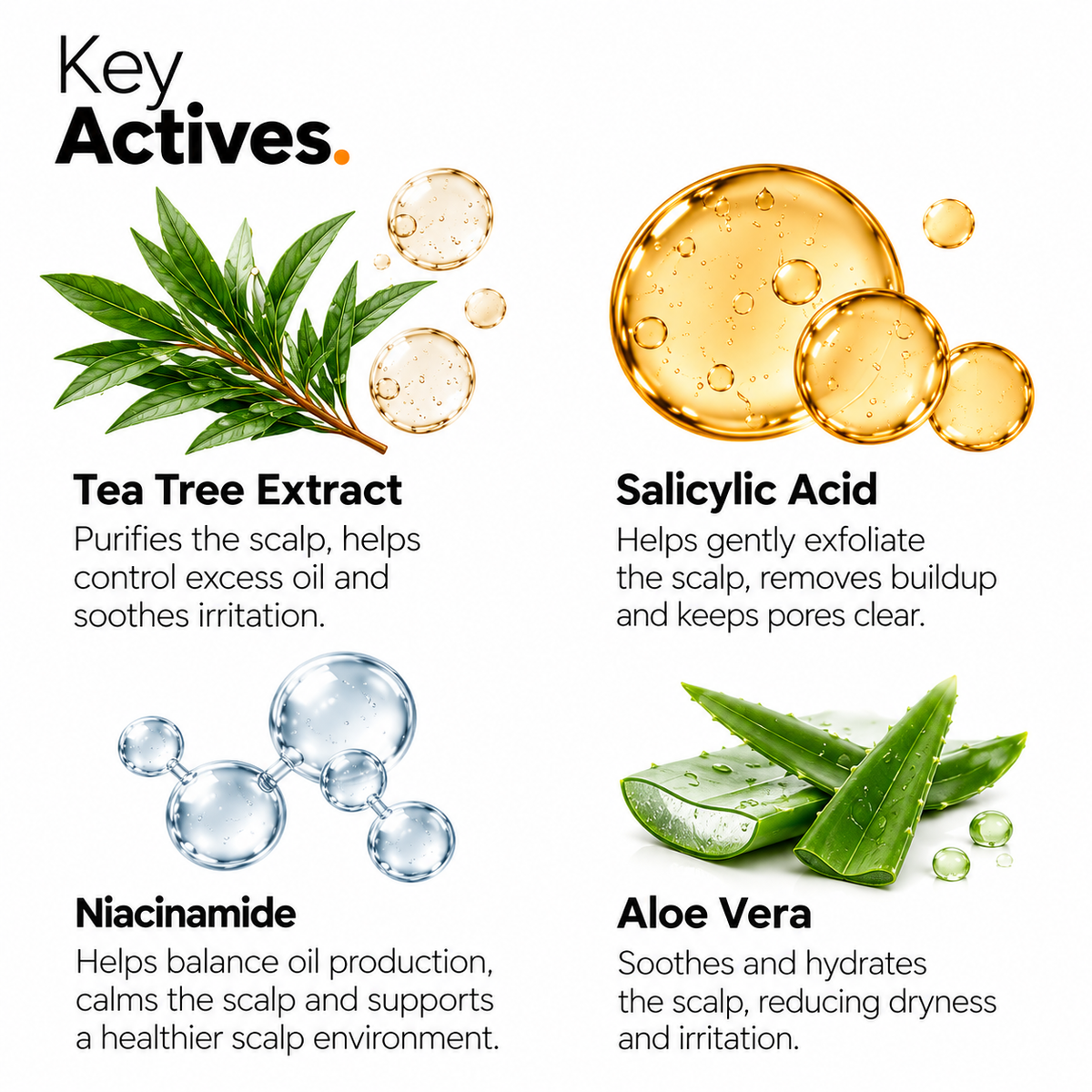 Tea Tree Scalp Elixir – Scalp Purifying Oil with Tea Tree Extract & Salicylic Acid | 10 ml