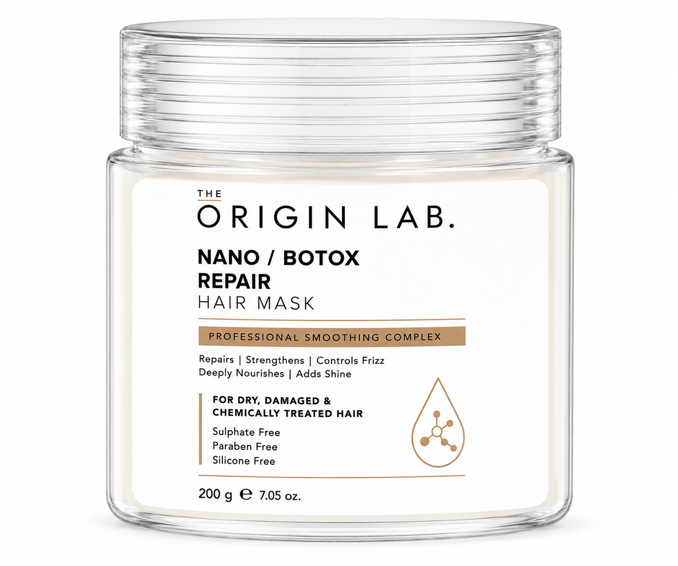 The Origin Lab. Nano / Botox Repair Hair Mask – 200 g