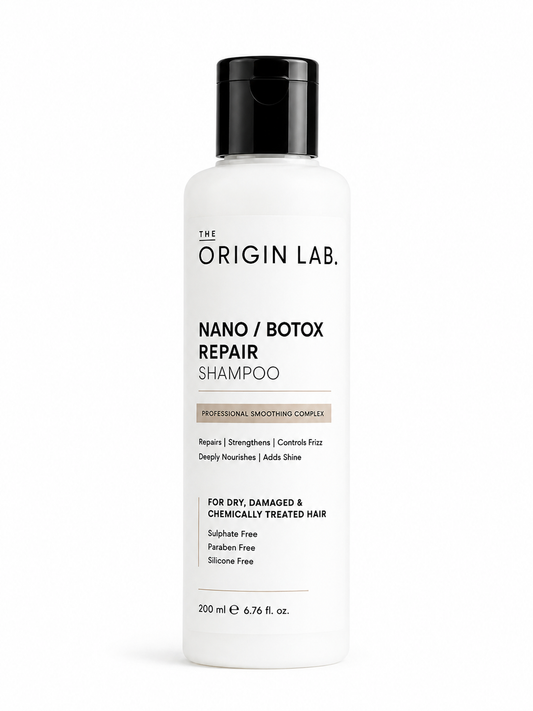 The Origin Lab Nano / Botox Repair Shampoo – Professional Smoothing Complex | 200 ml