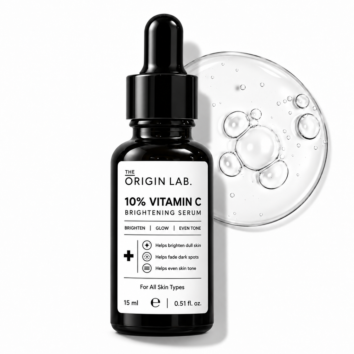 The Origin Lab. 10% Vitamin C Brightening Serum – 15 ml