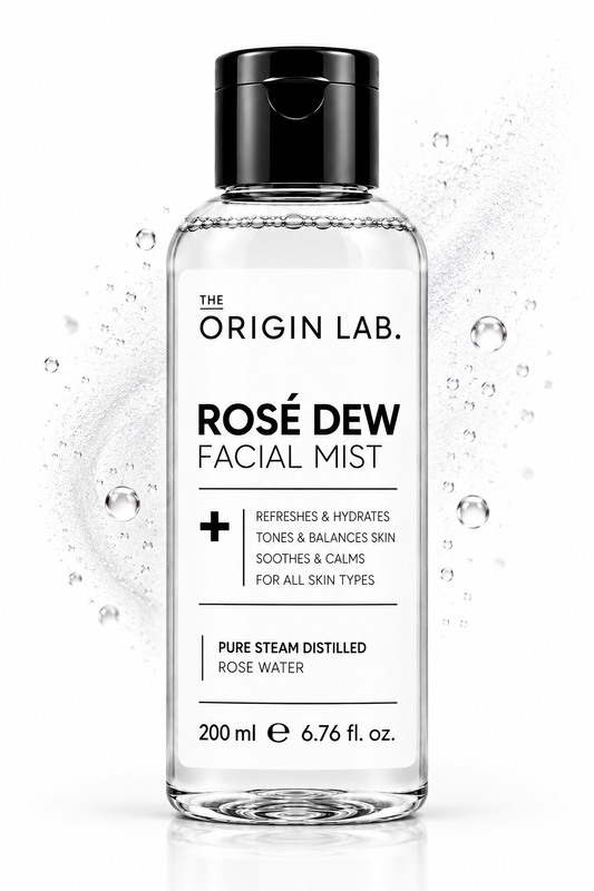 The Origin Lab Rose Water Facial Mist – Hydrating & Refreshing | 200 ml
