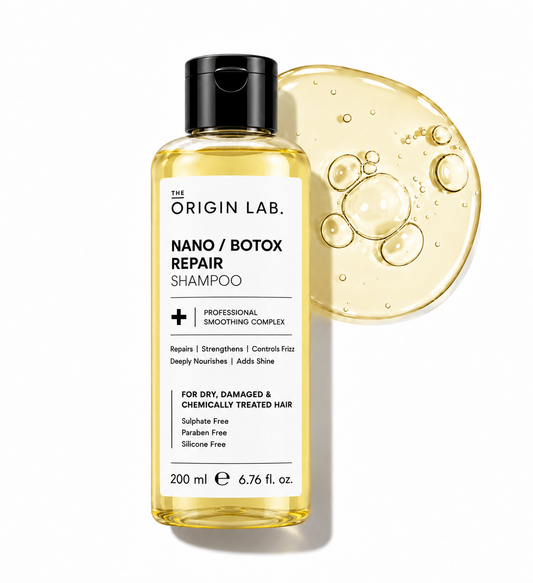 The Origin Lab Nano / Botox Repair Shampoo – Professional Smoothing Complex | 200 ml