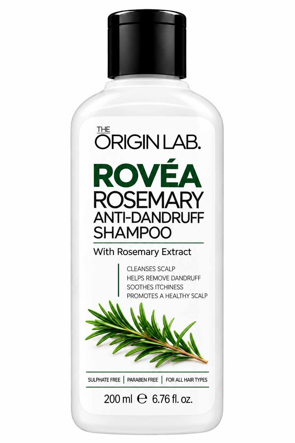 The Origin Lab.ROVÉA Rosemary Anti-Dandruff Shampoo 200ml