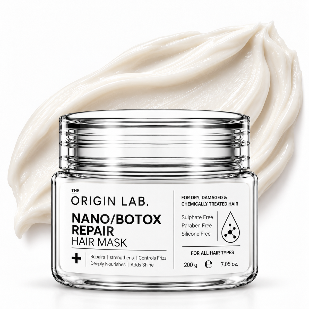 The Origin Lab. Nano / Botox Repair Hair Mask – 200 g